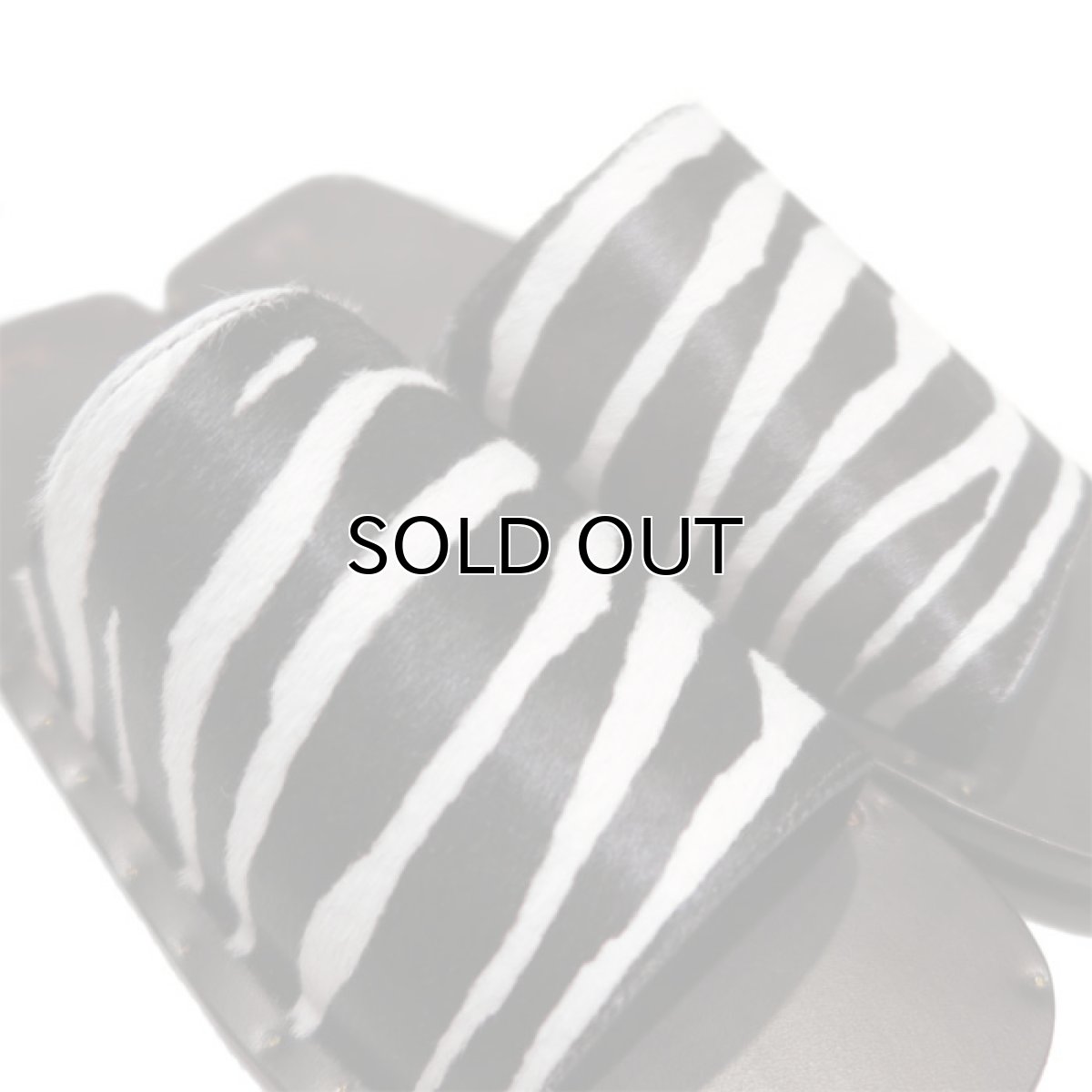 画像8: JUTTA NEUMANN "SAM" Leather Sandal ZEBRA HAIR size 7 D, 8 D, 9 D, 10 D (8)