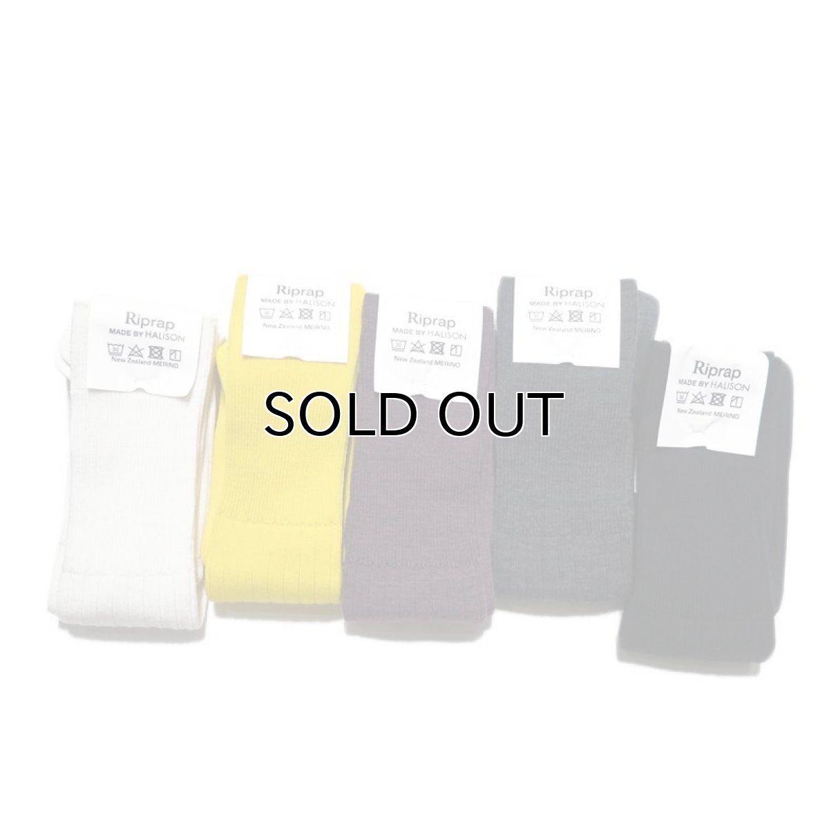 画像5: Riprap "Nz Merino Long Hose Socks"　size MEN'S FREE (25~27cm) (5)