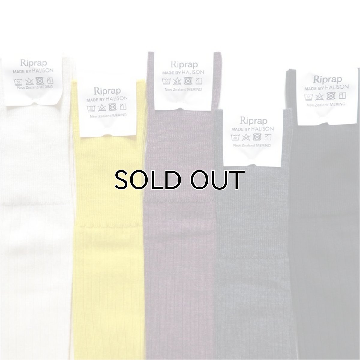 画像3: Riprap "Nz Merino Long Hose Socks"　size MEN'S FREE (25~27cm) (3)