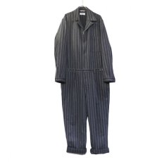 画像2: Riprap "Salt & Pepper Stripe All In One" 　color : BLACK (2)