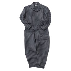 画像4: Riprap "Salt & Pepper Stripe All In One" 　color : BLACK (4)