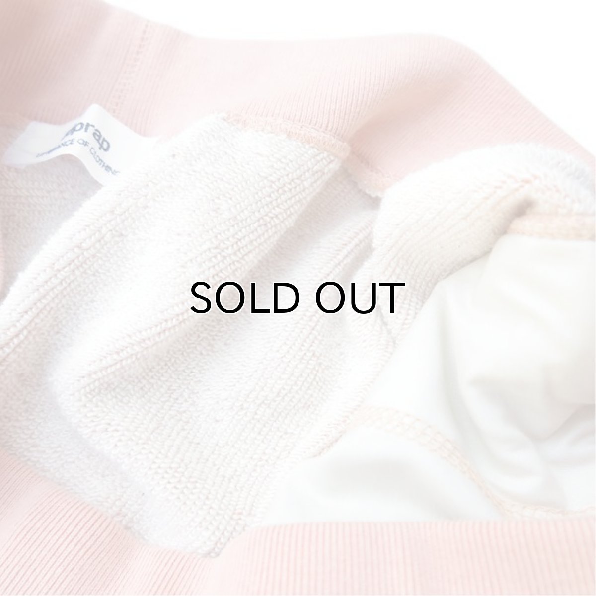 画像6: Riprap -Super Soft Loopwheel- "Inside Trousers" 　color : HANSON PINK　size SMALL, MEDIUM, LARGE (6)