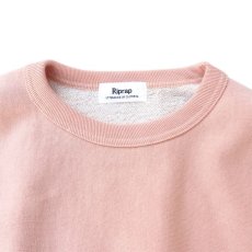 画像3: Riprap -Super Soft Loopwheel- "Half-Reverse Crew Neck Sweat Shirt" 　color : HANSON PINK　size MEDIUM, LARGE (3)