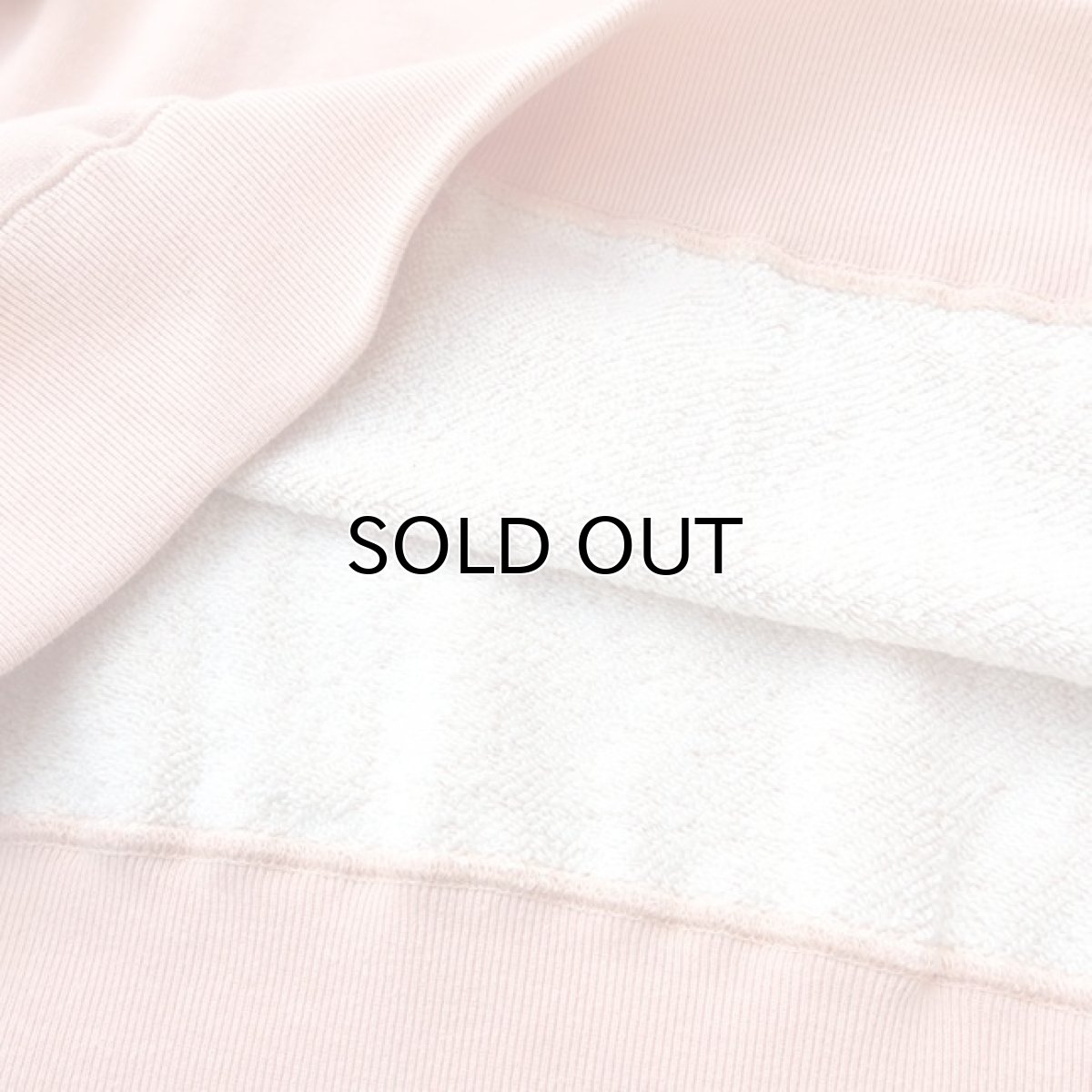 画像6: Riprap -Super Soft Loopwheel- "Half-Reverse Crew Neck Sweat Shirt" 　color : HANSON PINK　size MEDIUM, LARGE (6)