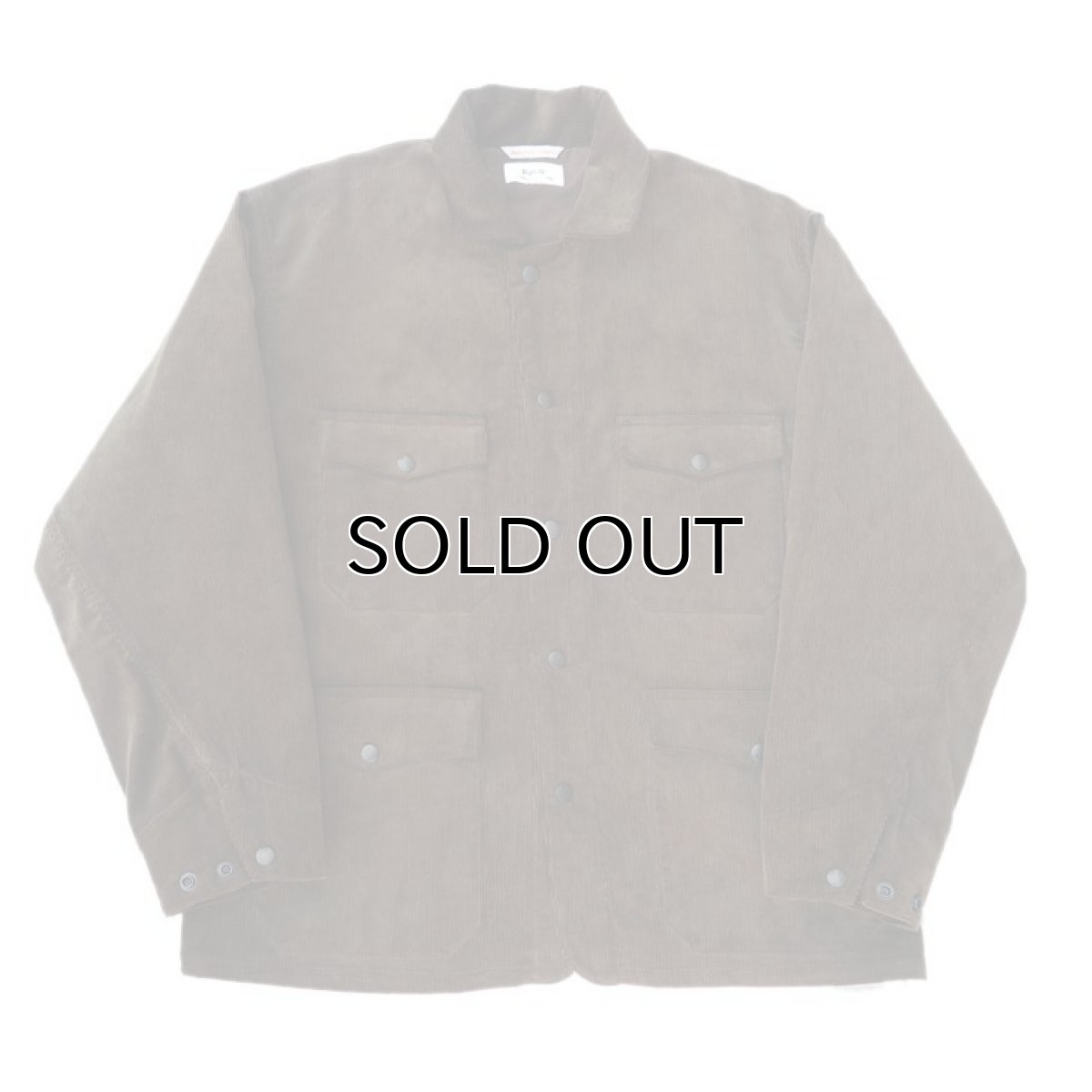 画像4: Riprap "Corduroy Hunting Coat"　color : BROWN　size LARGE (4)