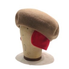 画像6: Riprap "Ear Guard Belet"　color : TAUPE/RED, BLACK　size MEDIUM, LARGE (6)