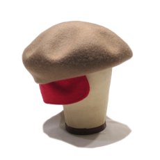 画像7: Riprap "Ear Guard Belet"　color : TAUPE/RED, BLACK　size MEDIUM, LARGE (7)