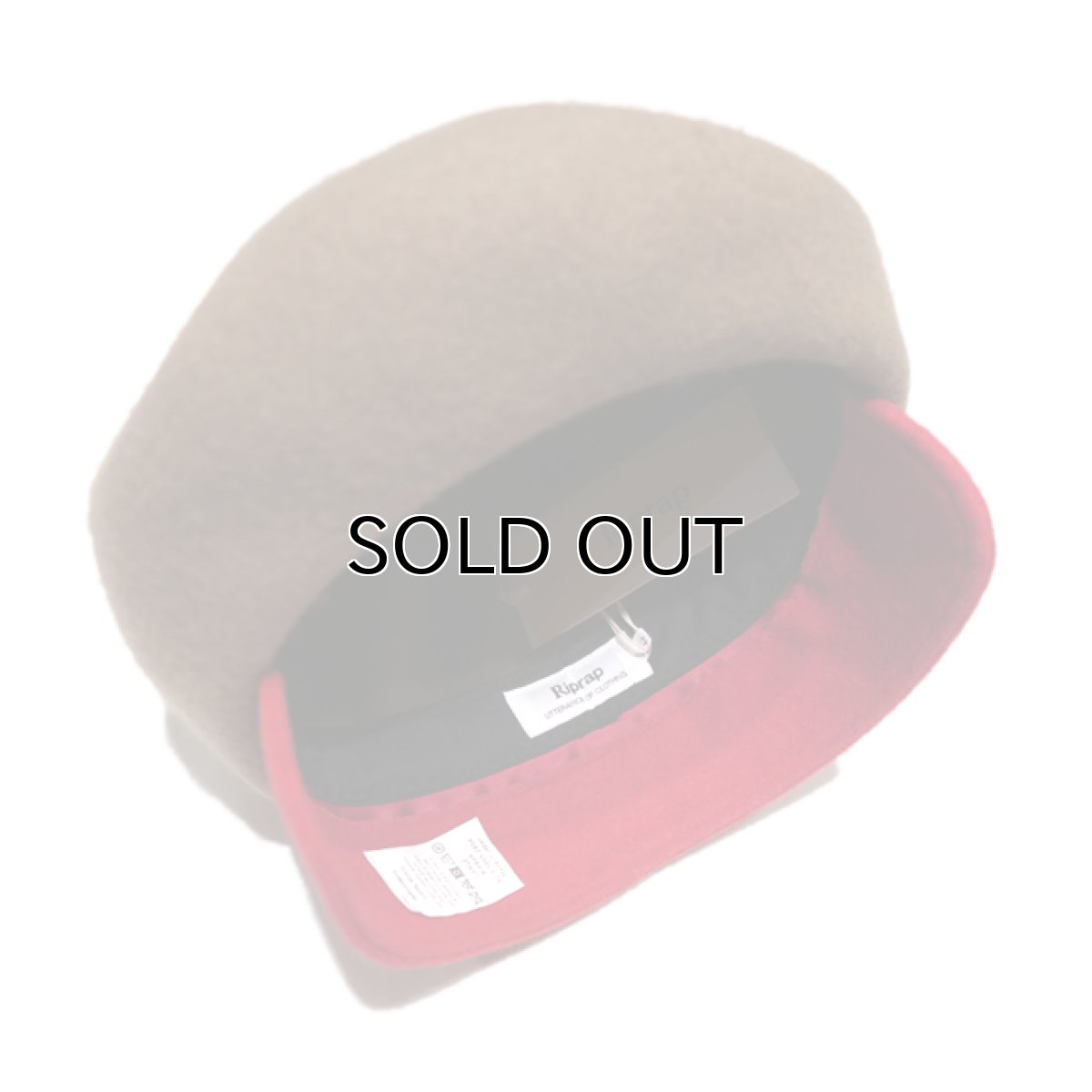 画像10: Riprap "Ear Guard Belet"　color : TAUPE/RED, BLACK　size MEDIUM, LARGE (10)