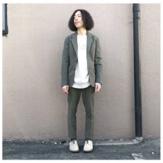 画像9: Riprap "C/W Heavy Serge No Tuck Slacks"　color : SAGE　size L-R (9)