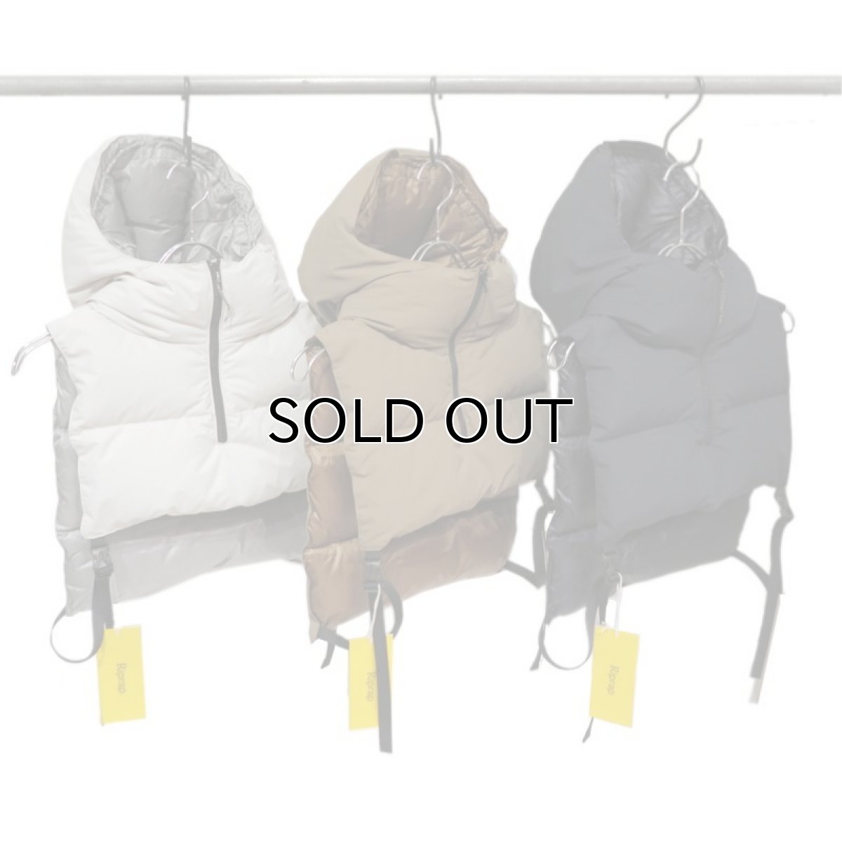 画像10: Riprap "Quarter Down Hoodie"　color : STONE　size FREE (10)