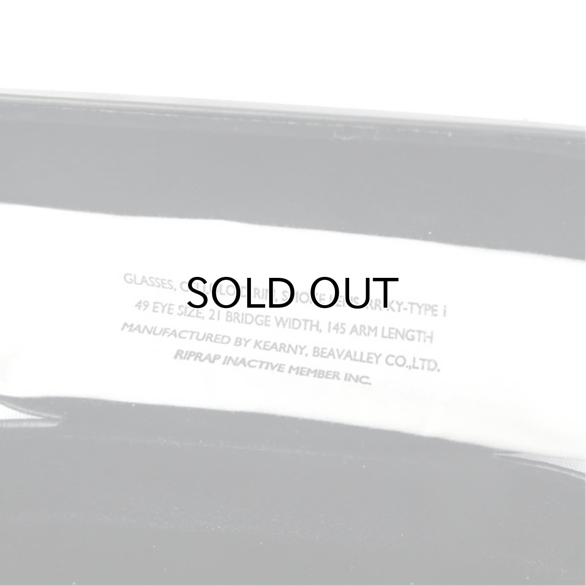 画像12: Riprap "JAZZ" Sunglasses -made by kearny-　color : BLACK, DEMI　size FREE (12)