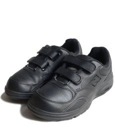 画像1: New Balance  Velcro Walking Sneaker  made in U.S.A.　color : BLACK　size US 8 (1)