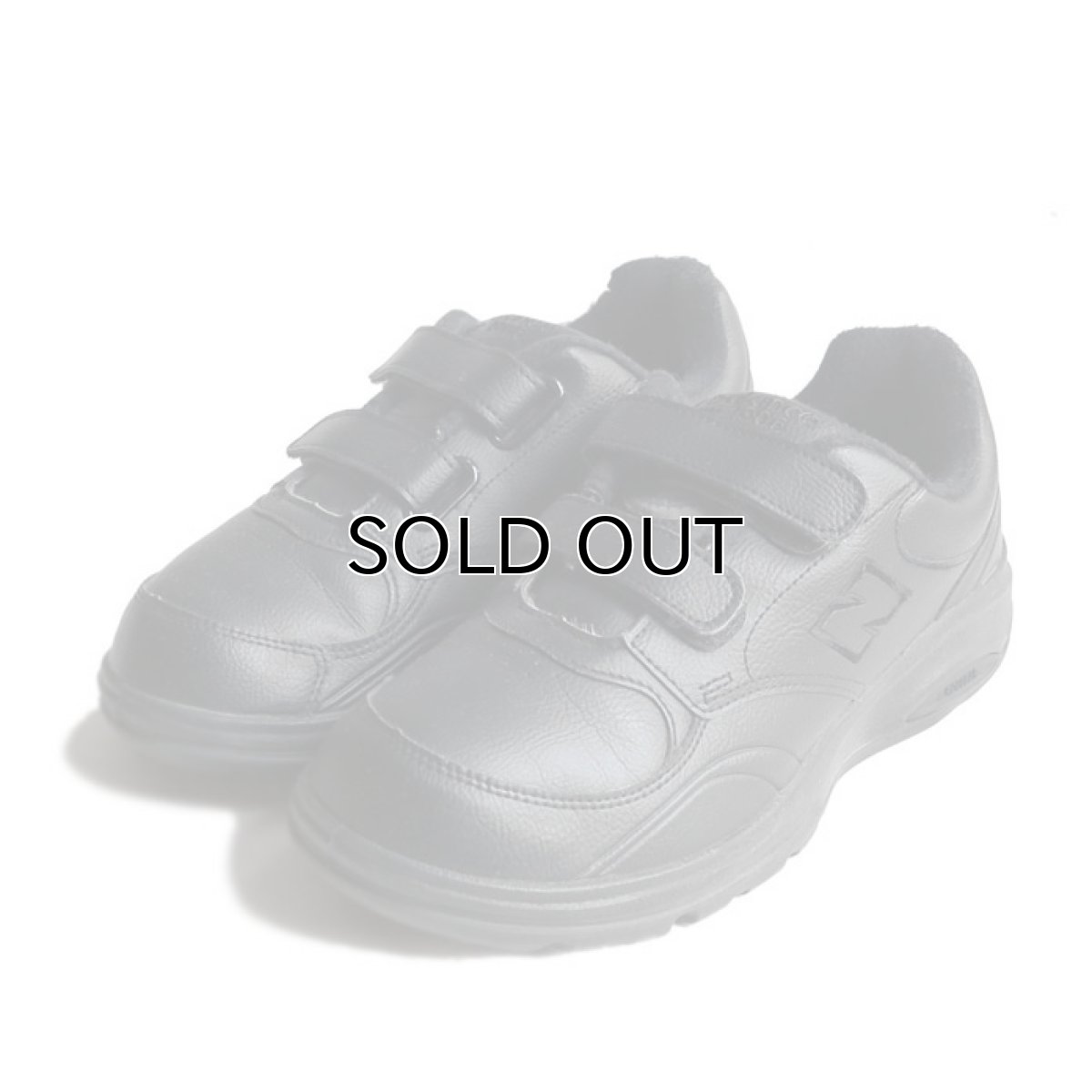 画像2: New Balance  Velcro Walking Sneaker  made in U.S.A.　color : BLACK　size US 8 (2)