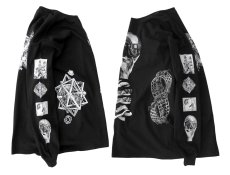 画像7: NEW "M.C. Escher" Multi Print L/S T-Shirts　color : WHITE, BLACK　size S, M, L (7)