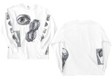 画像4: NEW "M.C. Escher" Multi Print L/S T-Shirts　color : WHITE, BLACK　size S, M, L (4)