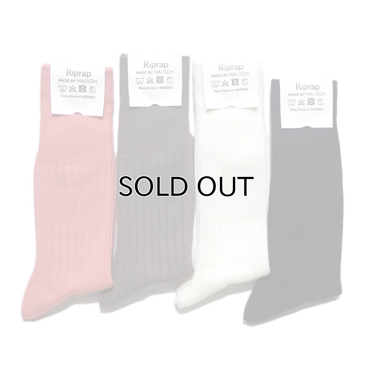 画像3: Riprap "Nz Merino Three Quarter Socks"　size MEN'S FREE (25~27cm) (3)