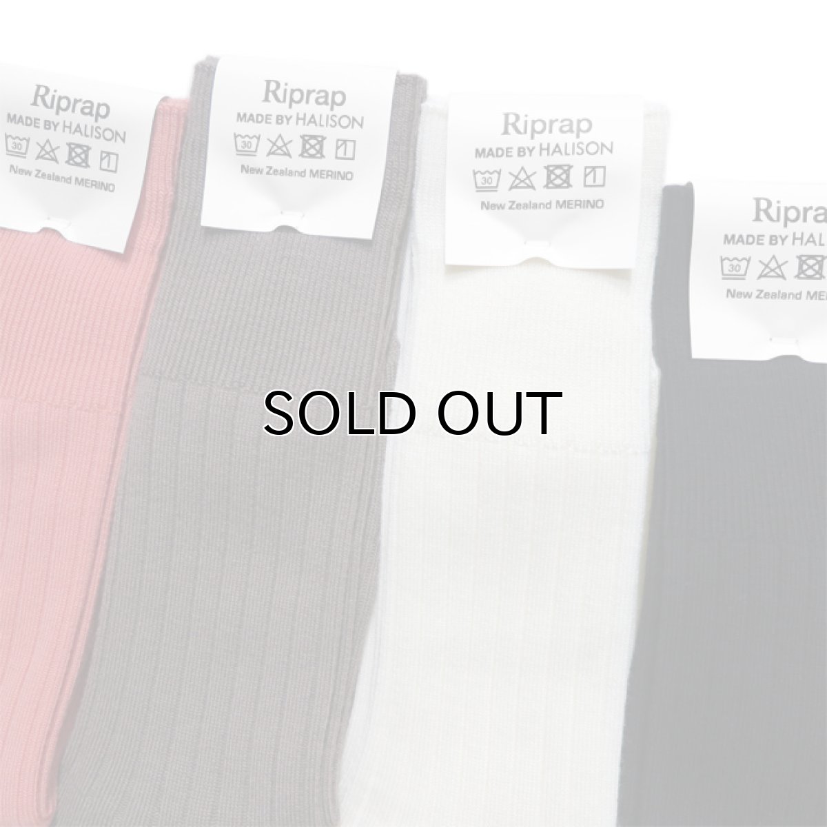 画像4: Riprap "Nz Merino Three Quarter Socks"　size MEN'S FREE (25~27cm) (4)