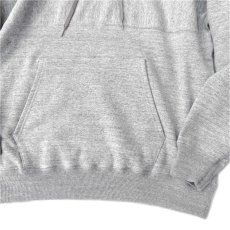 画像7: Riprap -Super Soft Loopwheel- "Half-Reverse Sweat Hoodie" 　color HEATHER GRAY　size LARGE (7)