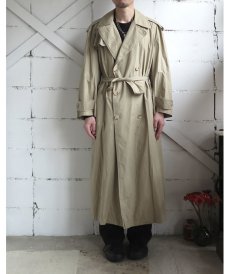 画像10: 1990's Ralph Lauren Typewriter Cotton Trench Coat　color : BEIGE　size M-L 表記10 (10)