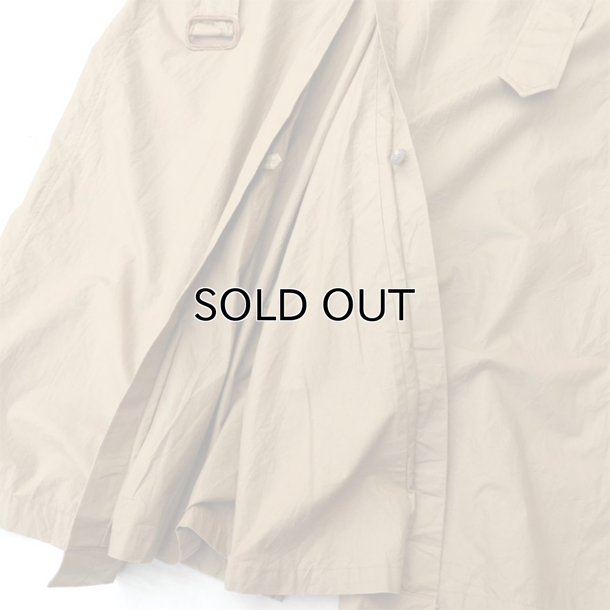 画像6: 1990's Ralph Lauren Typewriter Cotton Trench Coat　color : LIGHT BROWN　size MEDIUM 表記10 (6)