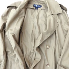 画像7: 1990's Ralph Lauren Typewriter Cotton Trench Coat　color : BEIGE　size M-L 表記10 (7)