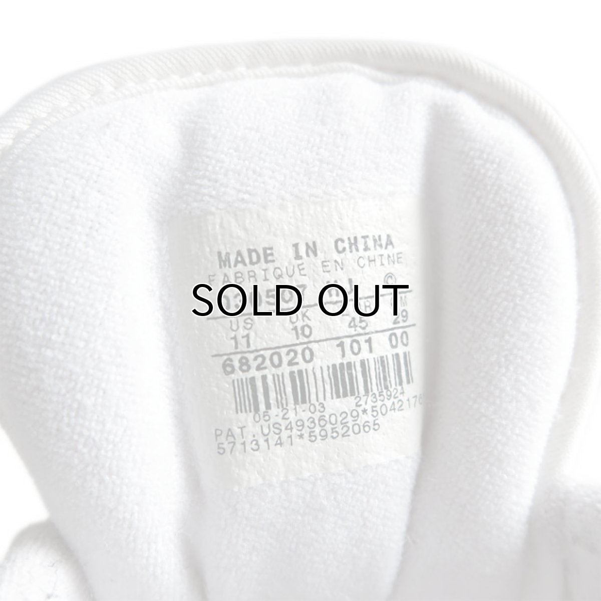 画像7: 2003's NIKE Airliner Walking Sneaker　color : WHITE/SILVER　size US 11 (7)