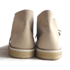 画像4: Brooks Brothers 346 Suede Leather Chukka Boots  未使用品　color : BEIGE　size US 10 (4)