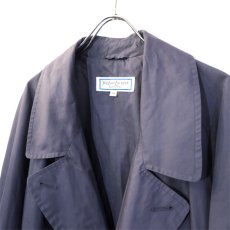 画像5: 1980's YVES SAINT LAURENT Double Breasted Trench Coat　color : SMOKEY PURPLE　size XL-XXL 表記48 (5)