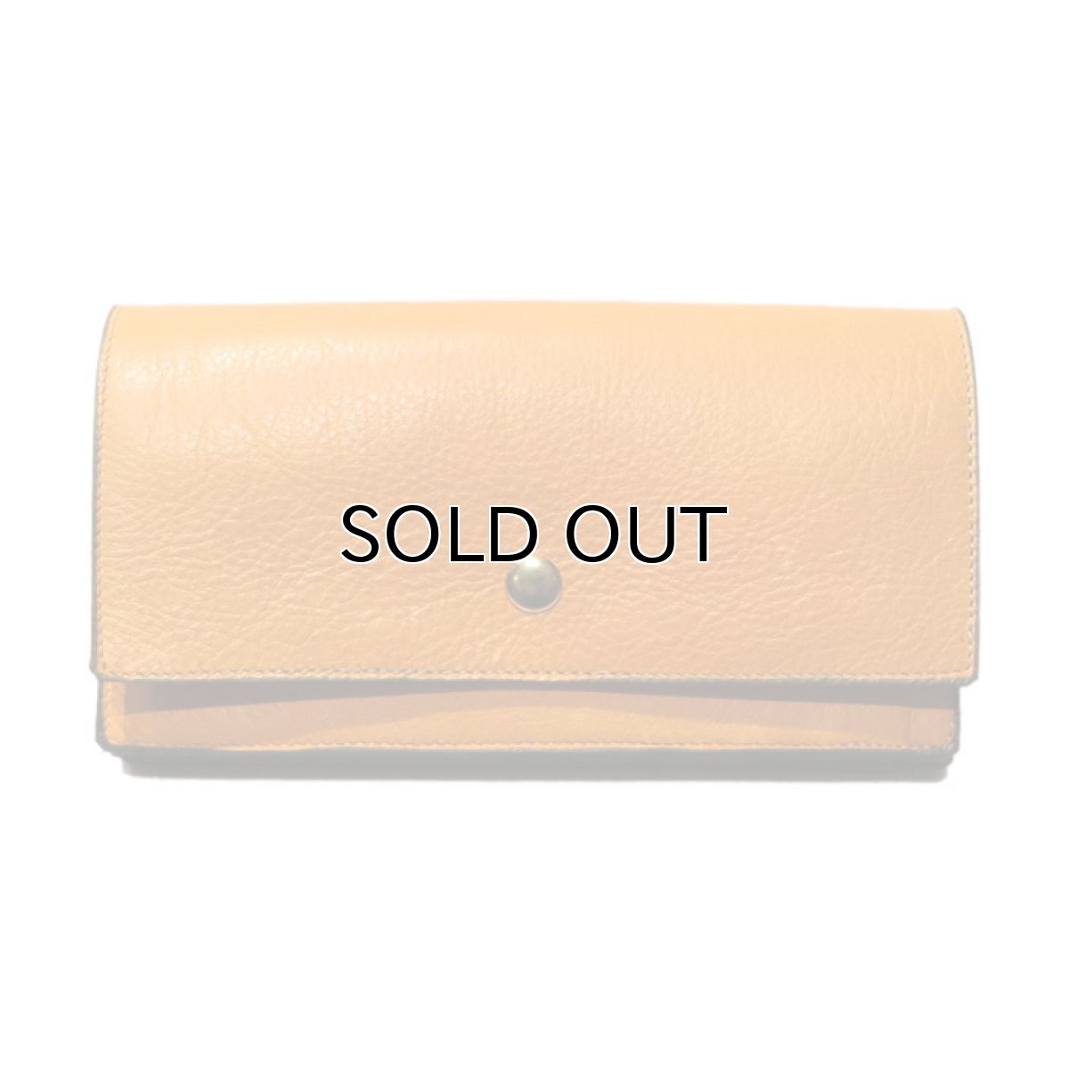 画像2: "JUTTA NEUMANN" Leather Wallet "Waiter's Wallet" -長財布-　color : Mustard / Pink (2)