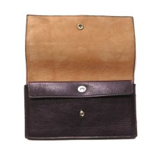 画像4: "JUTTA NEUMANN" Leather Wallet "Waiter's Wallet" -長財布-　color : Purple / Light Brown  (4)