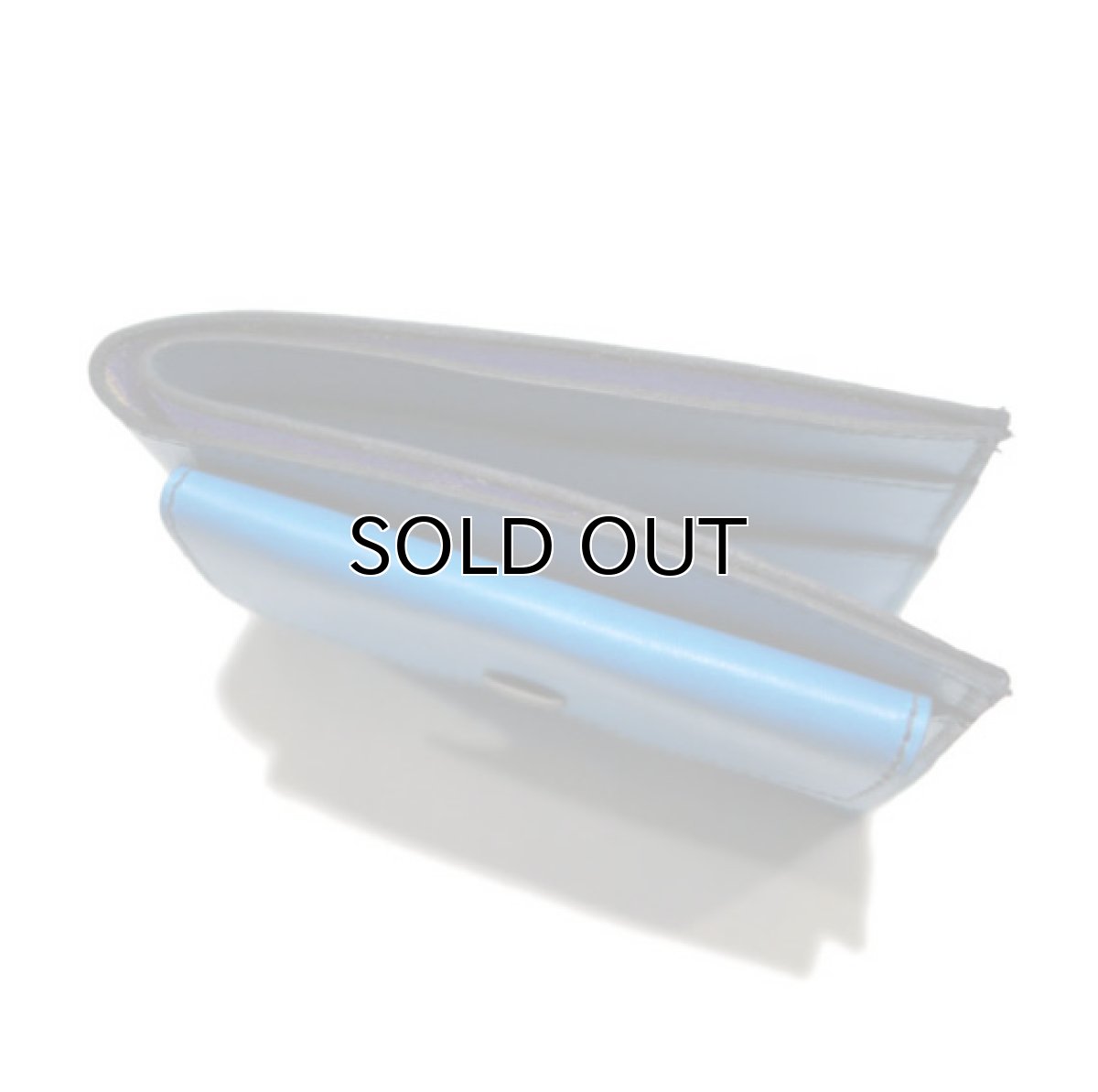 画像5: "JUTTA NEUMANN" Leather Wallet with Change Purse -二つ折り財布-　color : Turquoise / Purple (5)