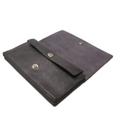 画像6: "JUTTA NEUMANN" Leather Wallet "Waiter's Wallet" -長財布-　color : Black / Charcoal (6)