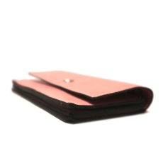 画像3: "JUTTA NEUMANN" Leather Wallet "Waiter's Wallet"  -MEDIUM SIZE-　color : Coral / Pink (3)