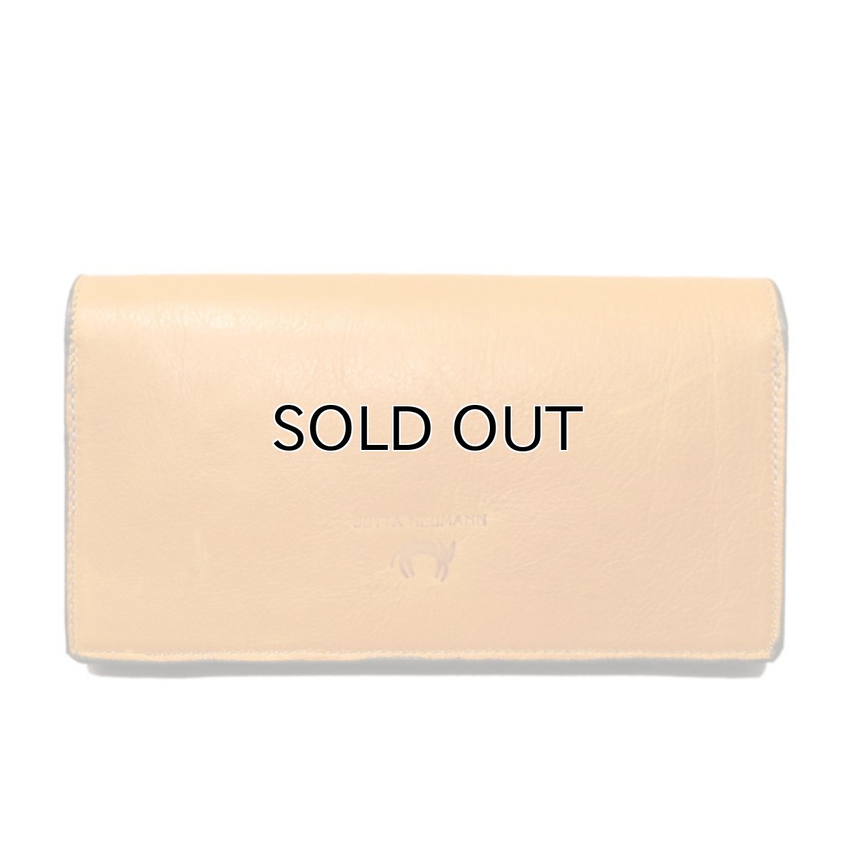 画像3: "JUTTA NEUMANN" Leather Wallet "Waiter's Wallet" -長財布-　color : Mustard / Pink (3)