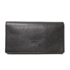 画像3: "JUTTA NEUMANN" Leather Wallet "Waiter's Wallet" -長財布-　color : Black / Charcoal (3)