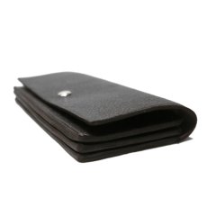 画像4: "JUTTA NEUMANN" Leather Wallet "Waiter's Wallet" -長財布-　color : Black / Charcoal (4)