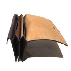 画像6: "JUTTA NEUMANN" Leather Wallet "Waiter's Wallet" -長財布-　color : Purple / Light Brown  (6)
