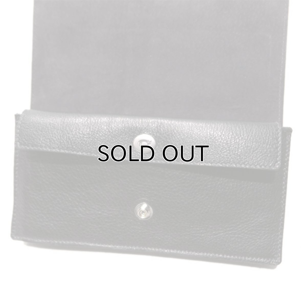 画像10: "JUTTA NEUMANN" Leather Wallet "Waiter's Wallet" -長財布-　color : Black / Charcoal (10)