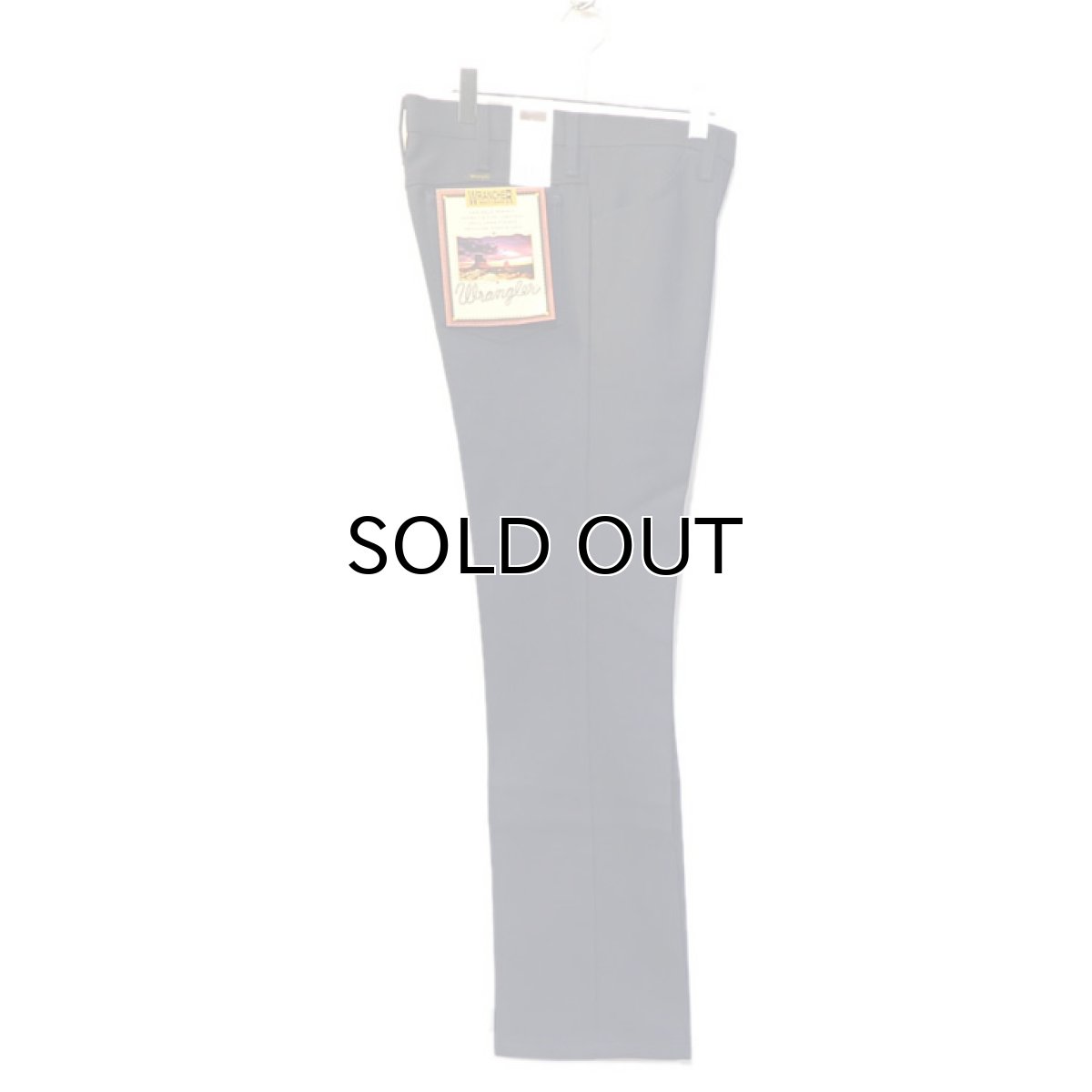 画像2: Wrangler "WRANCHER DRESS JEANS"  Boot Cut Pants NAVY (2)