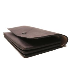 画像3: "JUTTA NEUMANN" Leather Wallet "Waiter's Wallet" -長財布-　color : Purple / Light Brown  (3)