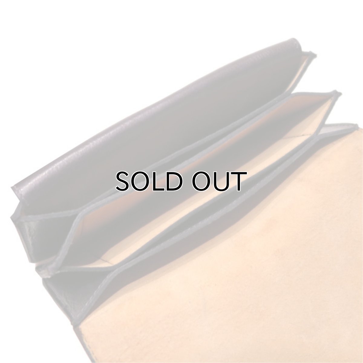 画像7: "JUTTA NEUMANN" Leather Wallet "Waiter's Wallet" -長財布-　color : Purple / Light Brown  (7)