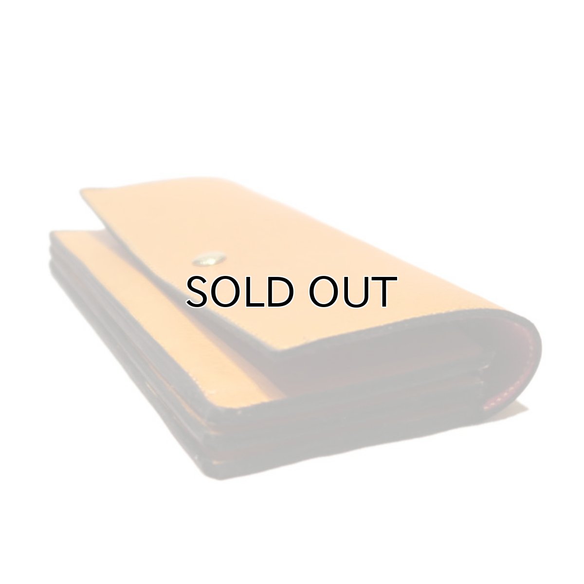 画像4: "JUTTA NEUMANN" Leather Wallet "Waiter's Wallet" -長財布-　color : Mustard / Pink (4)