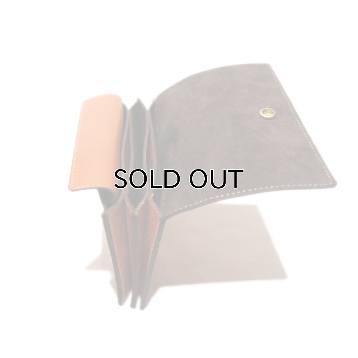 画像6: "JUTTA NEUMANN" Leather Wallet "Waiter's Wallet"  -MEDIUM SIZE-　color : Caramel / Dark Brown (6)