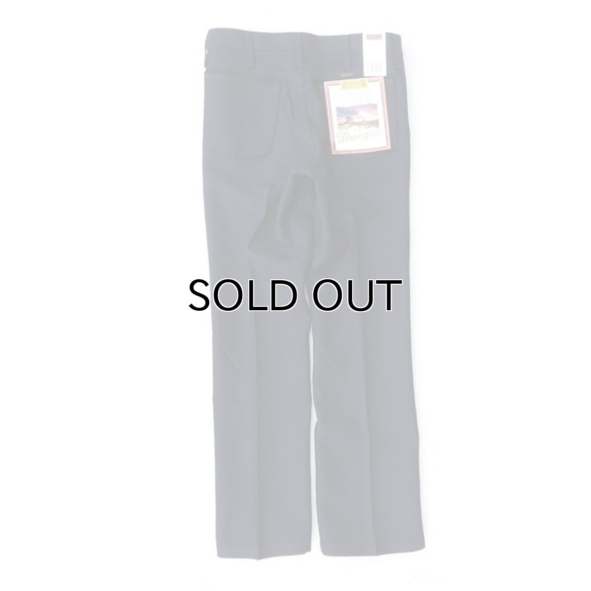 画像6: Wrangler "WRANCHER DRESS JEANS"  Boot Cut Pants NAVY (6)