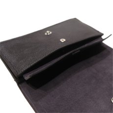 画像9: "JUTTA NEUMANN" Leather Wallet "Waiter's Wallet" -長財布-　color : Black / Charcoal (9)