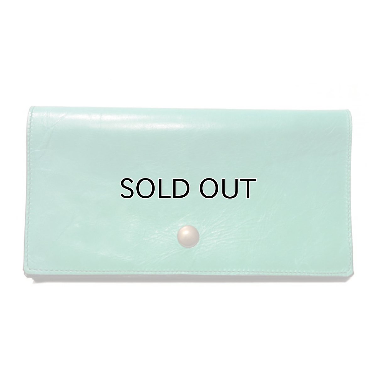 画像2: "JUTTA NEUMANN" Leather Wallet "Waiter's Wallet" -長財布-　color : Kelly Green / Yellow (2)