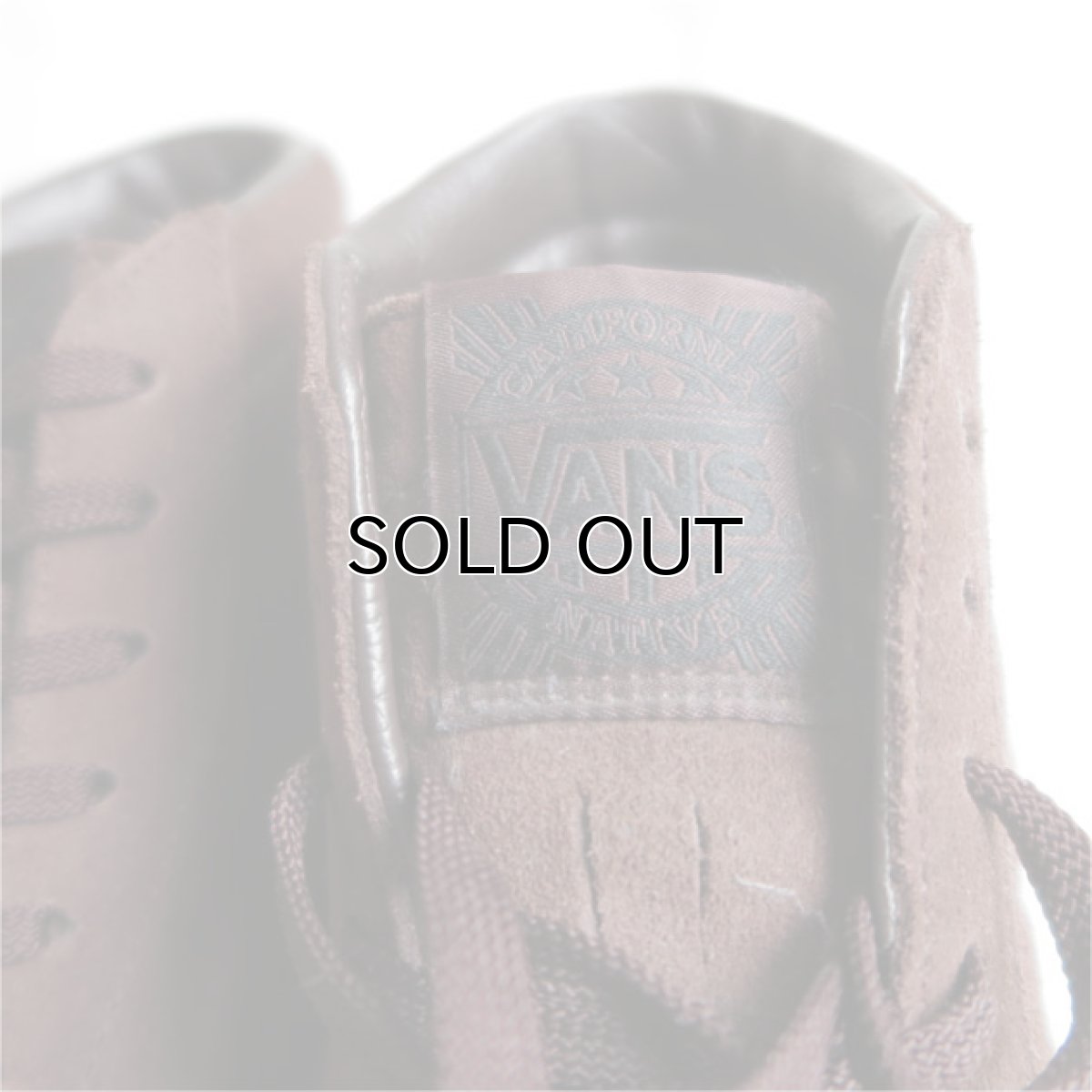 画像7: NEW VANS "NATIVE AMERICAN" Suede Skate Shoes　color : BROWN / BLACK　size US 8 (7)