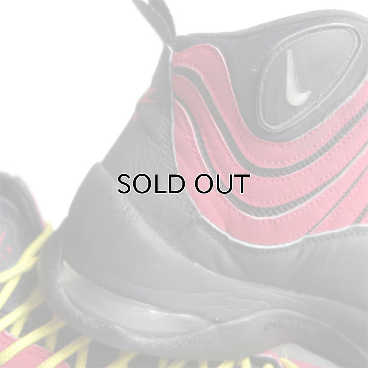 画像9: 2014's NIKE "AIR BAKIN" Basketball Shoes　color : BLACK/RED　size US 9,5 (9)