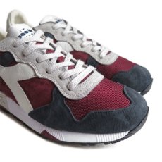 画像5: NEW DIADORA "HERITAGE LINE" Leather Sneaker　color : NAVY/BURGUNDY　size US 9 (5)