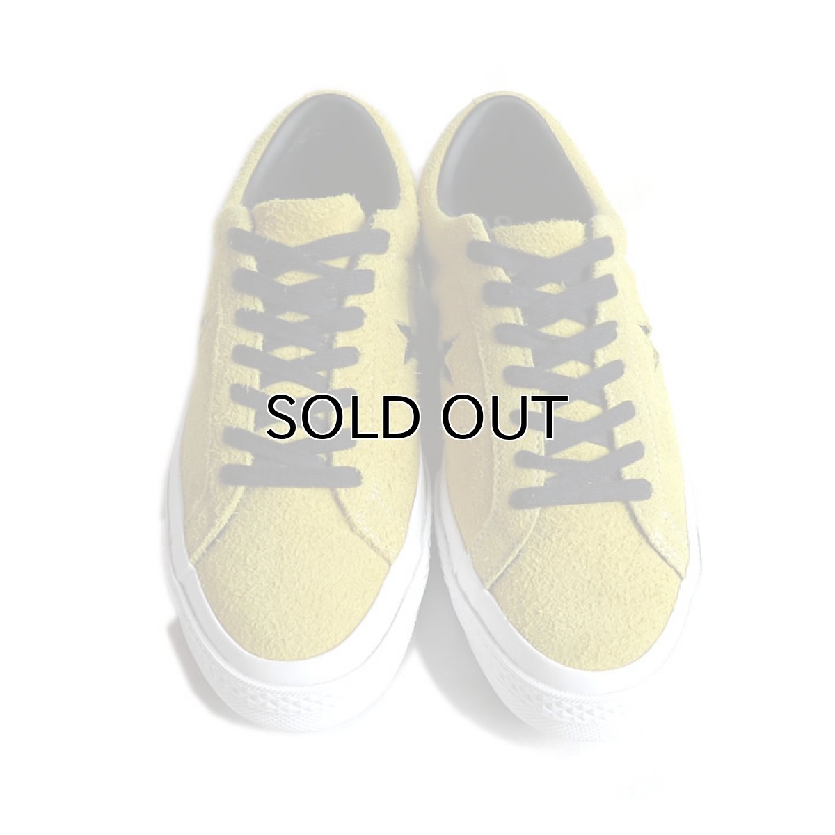 画像2: NEW CONVERSE "ONE STAR" Suede Sneaker -45 Years Limited Model-　color : YELLOW　size US 8, 8.5, 9,  10 (2)